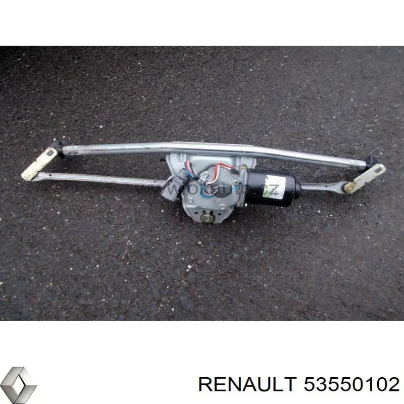 53550102 Renault (RVI) motor del limpiaparabrisas del parabrisas