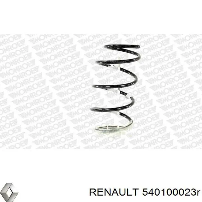 Muelle de suspensión eje delantero RENAULT 540100023R