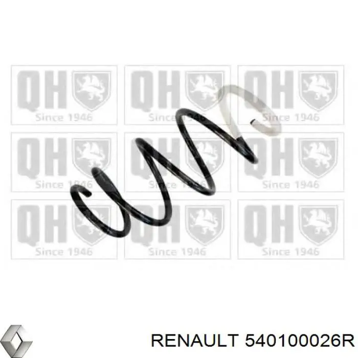 540100026R Renault (RVI) Muelle delantero