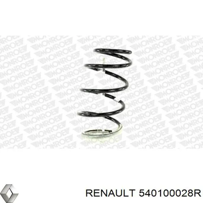 Muelle delantero Renault (RVI) 540100028R precio, desde 46,18 EUR