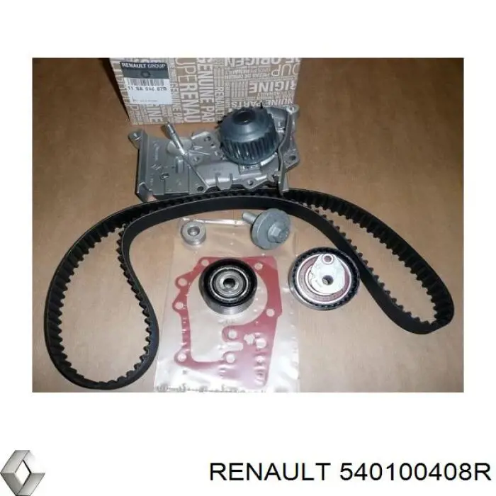 540100408R Renault (RVI) muelle de suspensión eje delantero