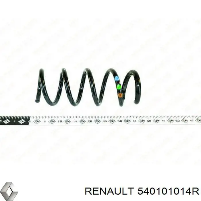 Muelle delantero 540101014R Renault (RVI)