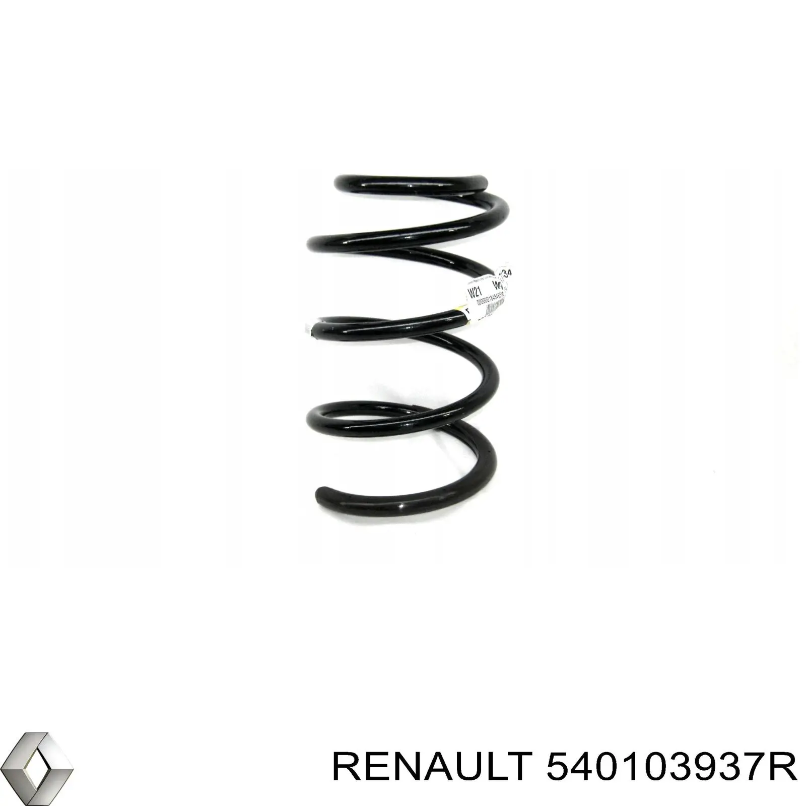 540103937R Renault (RVI) muelle de suspensión eje delantero