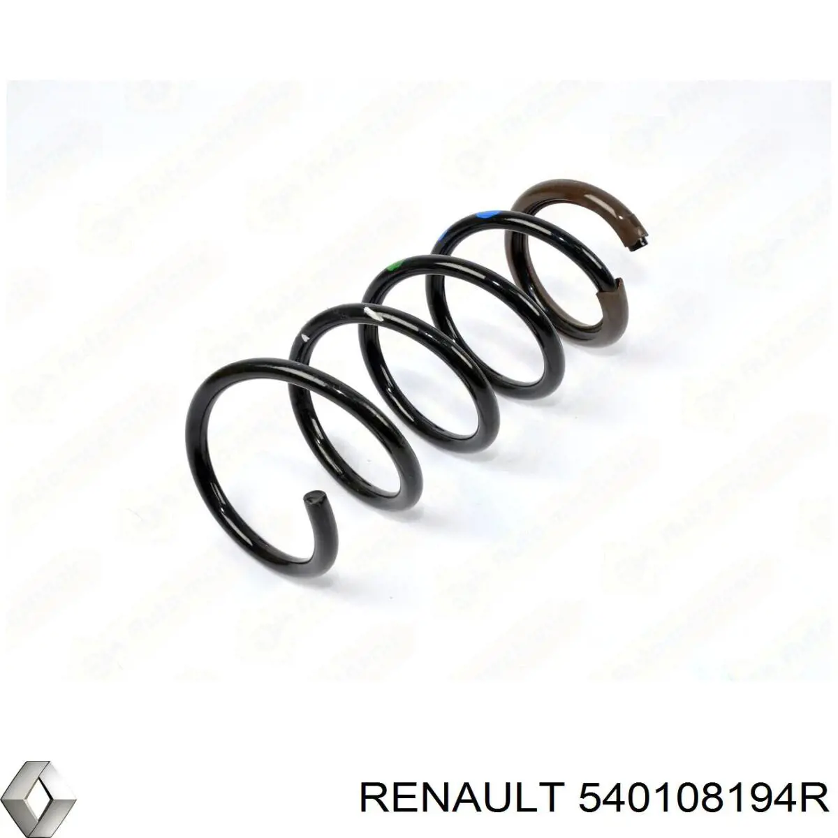 Muelle de suspensión eje delantero para Renault LODGY 