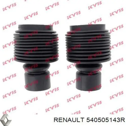 Caperuza protectora/fuelle, amortiguador delantero Renault (RVI) 540505143R