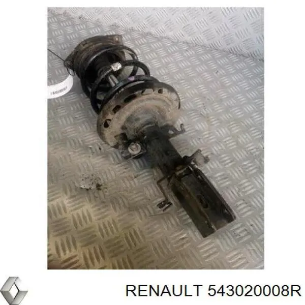543020008R Renault (RVI) amortiguador delantero