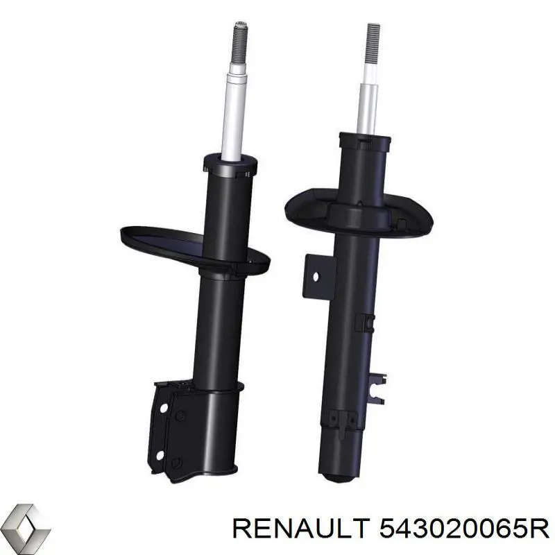 543020065R Renault (RVI) amortiguador delantero