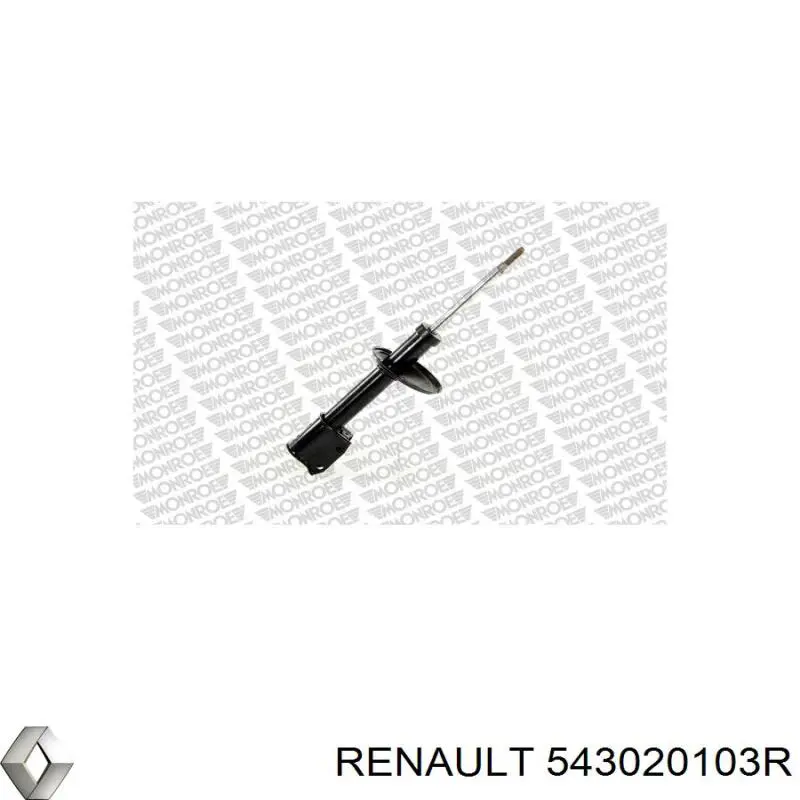 543020103R Renault (RVI) amortiguador delantero