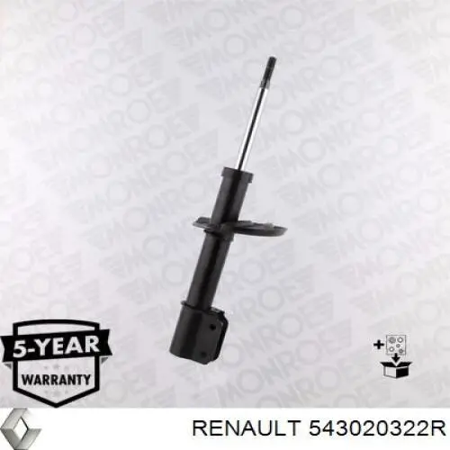 Comprar 543020322R Renault (RVI) Amortiguador
