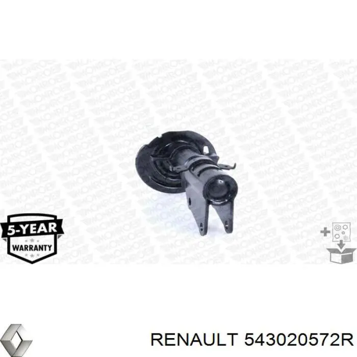 Amortiguadores Renault (RVI) 543020572R precio, desde 44,32 EUR