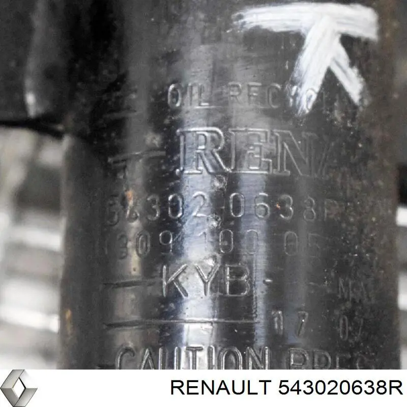 Comprar 543020638R Renault (RVI) Amortiguador