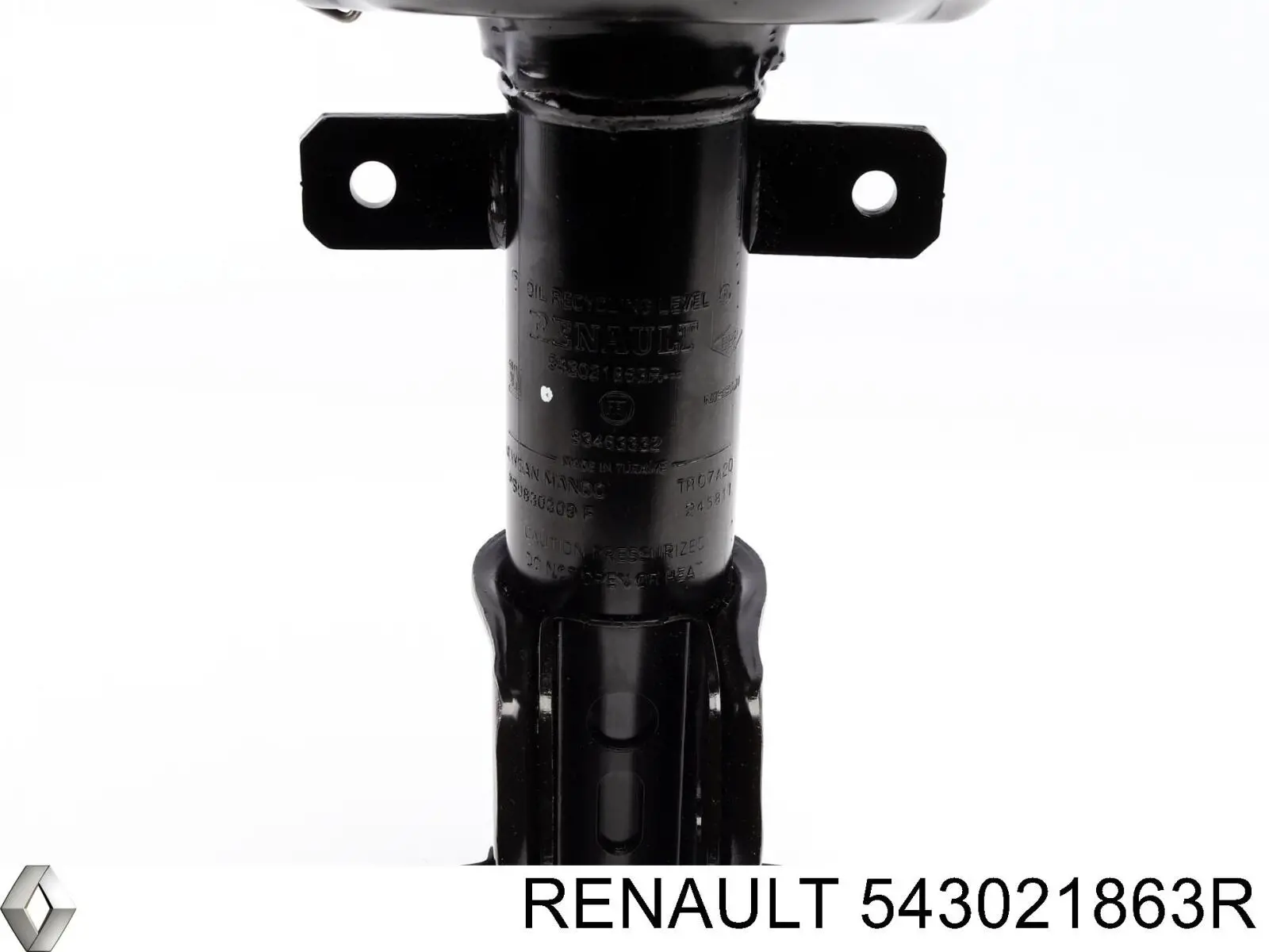 543021863R Renault (RVI) amortiguador delantero