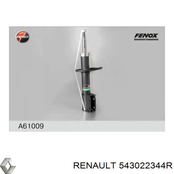 Amortiguadores Renault (RVI) 543022344R precio, desde 46,27 EUR
