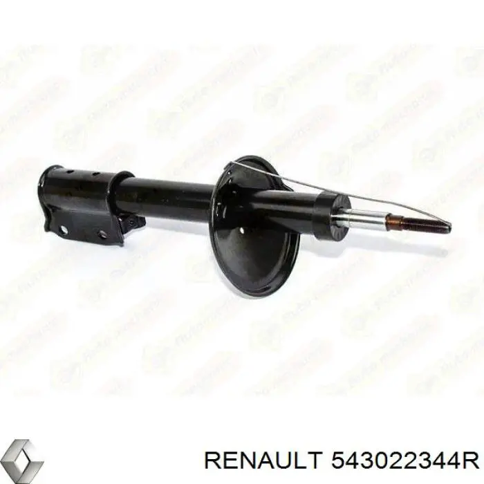 543022344R Renault (RVI) amortiguador delantero