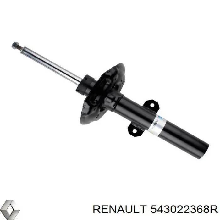 543022368R Renault (RVI) amortiguador delantero