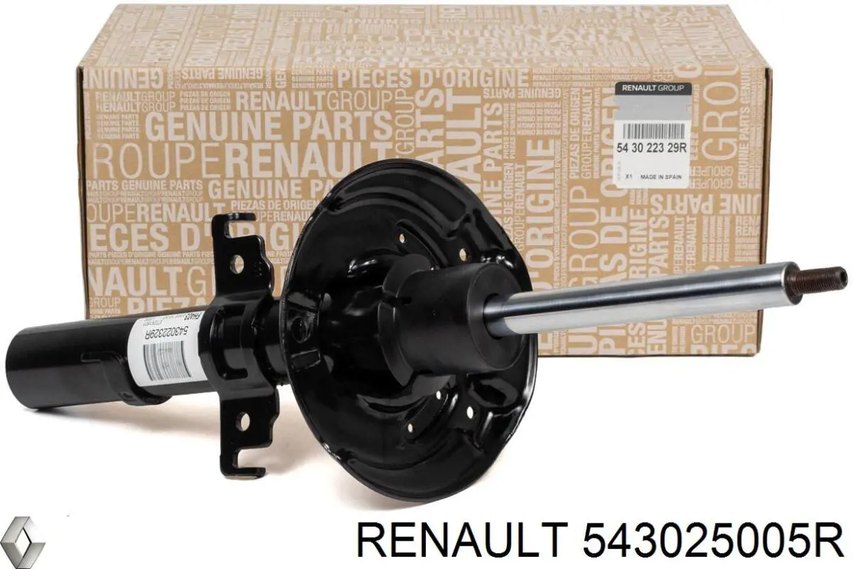 543025005R Renault (RVI) amortiguador delantero