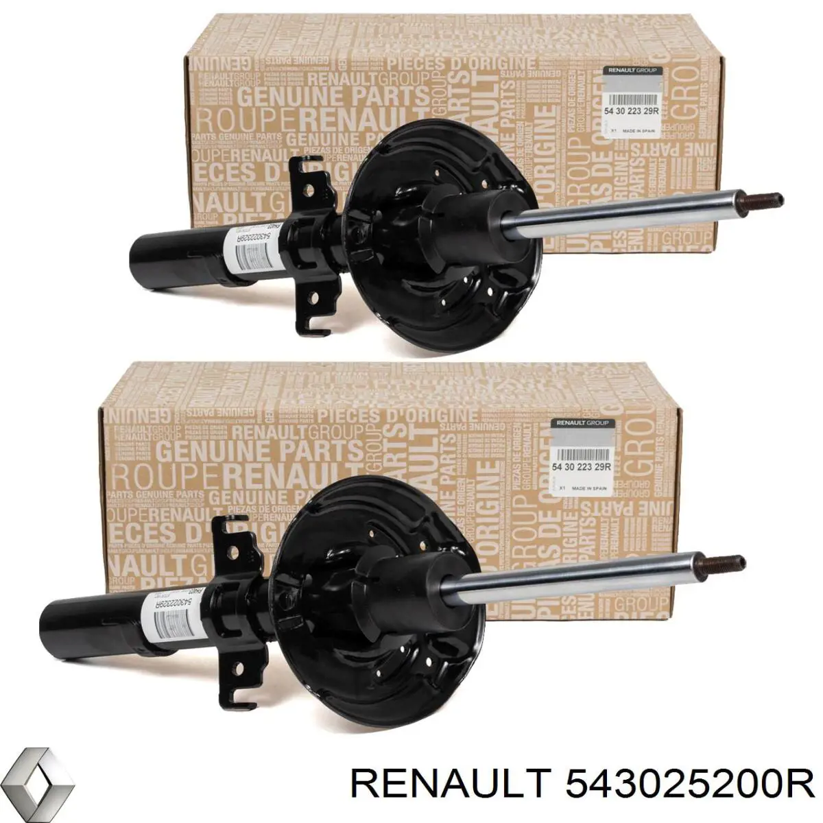 Amortiguadores Renault (RVI) 543025200R precio, desde 64,47 EUR