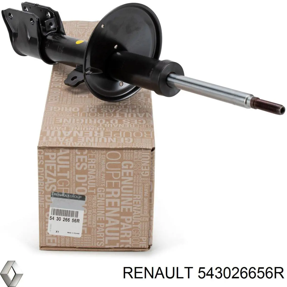 543026656R Renault (RVI) amortiguador delantero