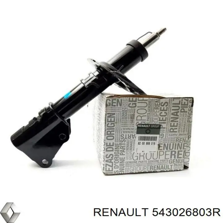Amortiguador 8660004163 Renault (RVI)