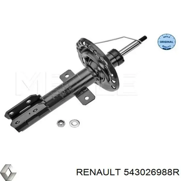543026988R Renault (RVI) amortiguador delantero