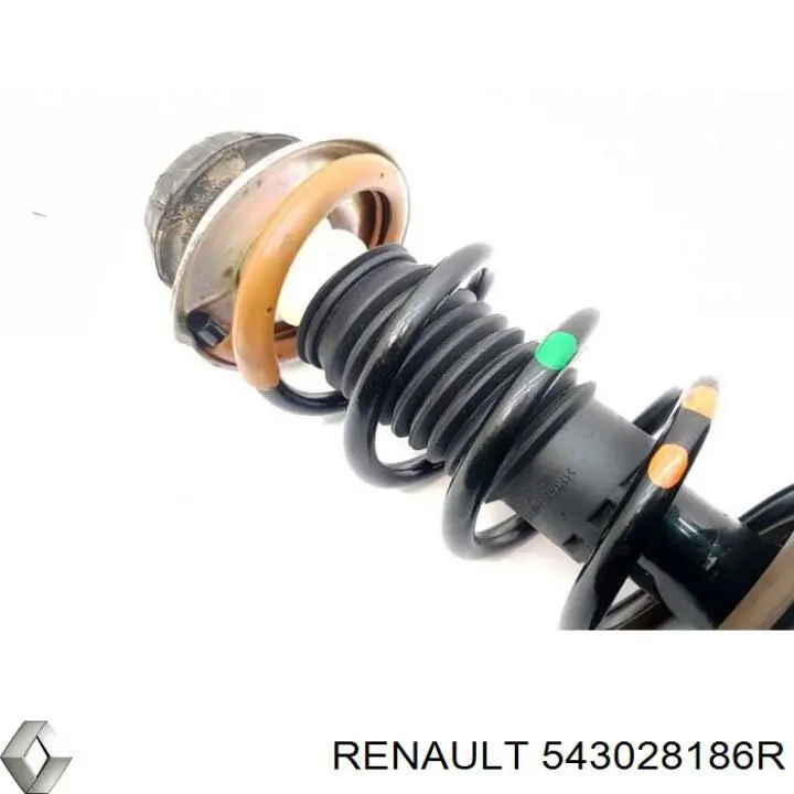 543028186R Renault (RVI) Amortiguador frontal