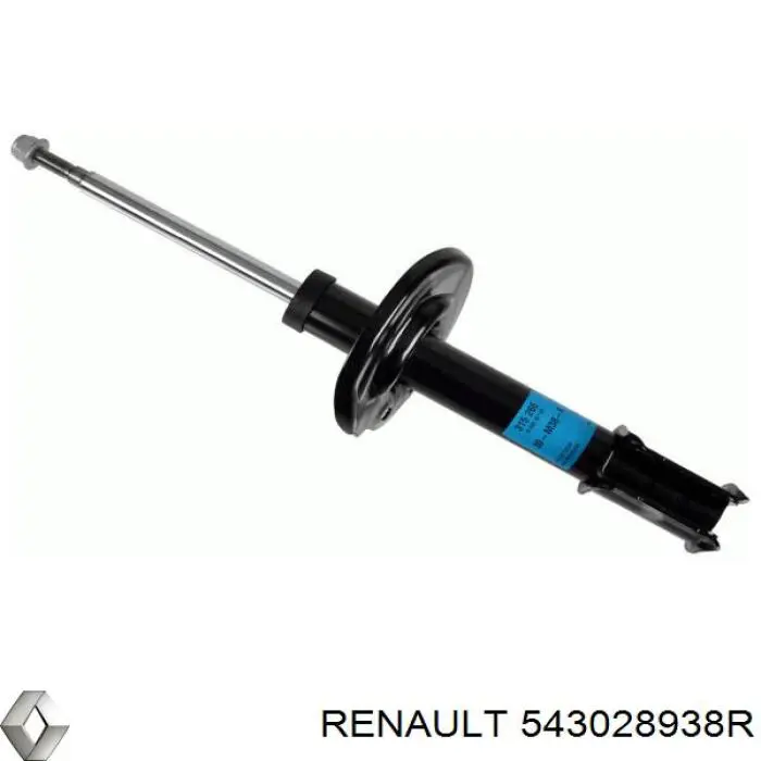 543028938R Renault (RVI) amortiguador delantero