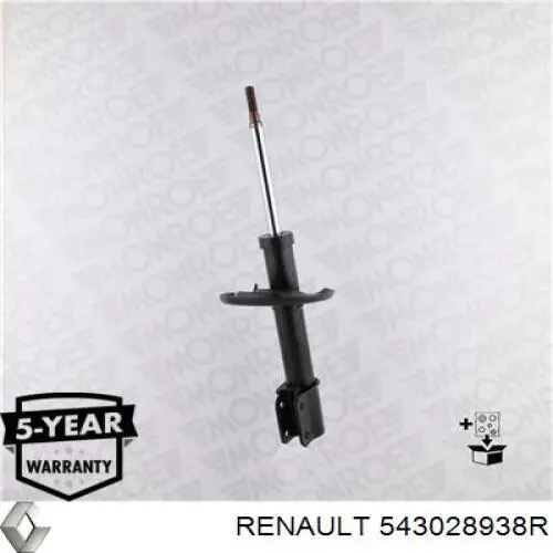 Comprar 543028938R Renault (RVI) Amortiguador