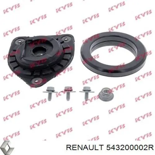 543200002R Renault (RVI) soporte amortiguador delantero