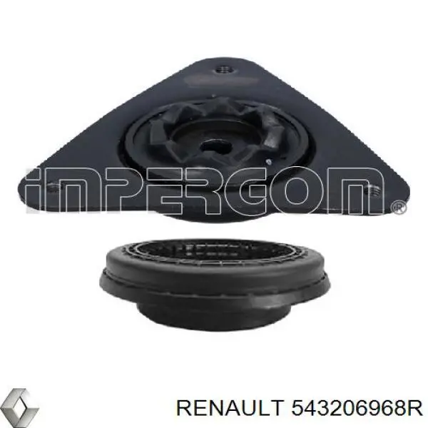 Comprar 543206968R Renault (RVI) Soporte del amortiguador delantero