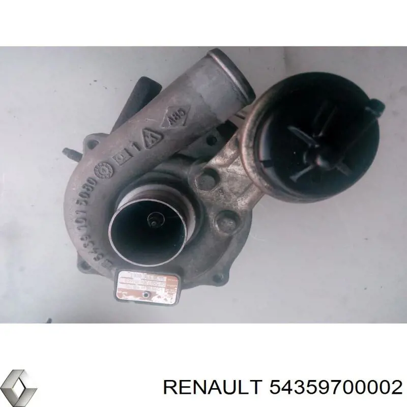 54359700002 Renault (RVI) turbocompresor