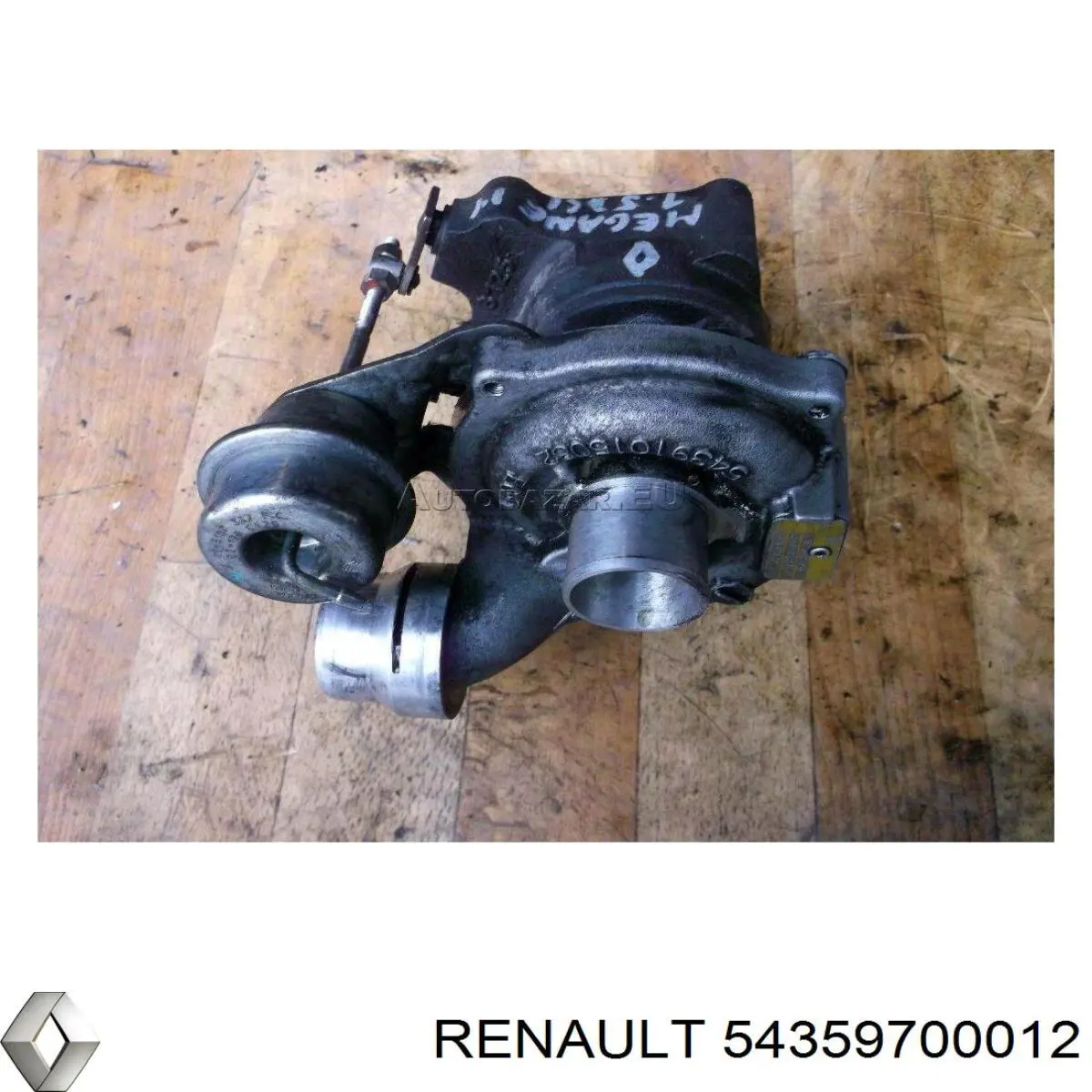 54359700012 Renault (RVI) turbocompresor