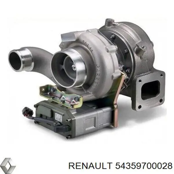 54359700028 Renault (RVI) turbocompresor