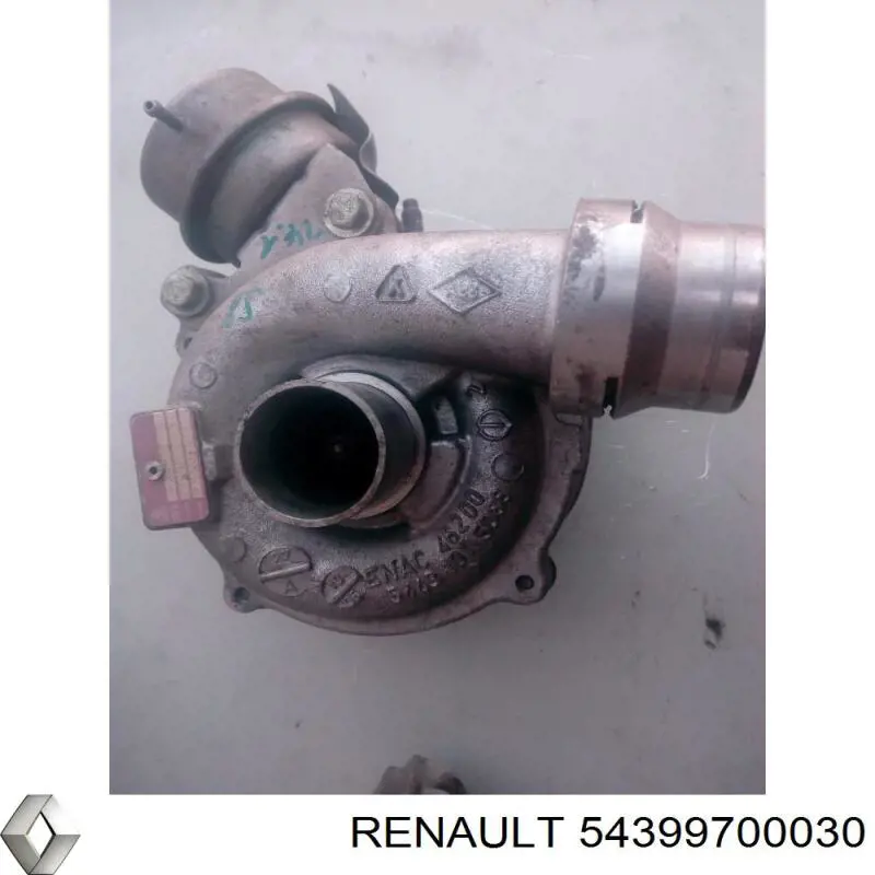 54399700030 Renault (RVI) turbocompresor