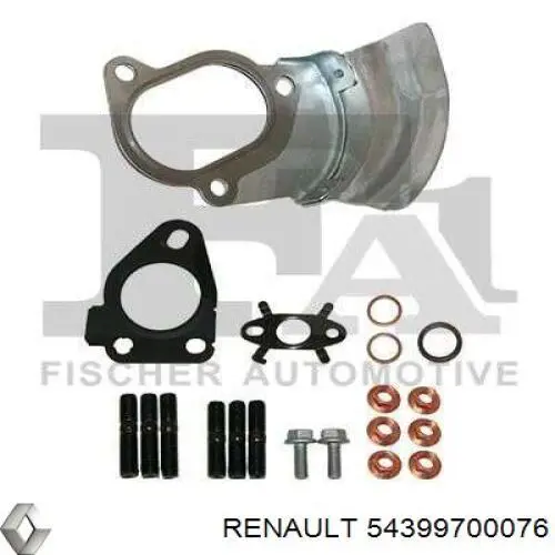 54399700076 Renault (RVI) turbocompresor