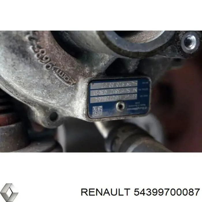 54399700087 Renault (RVI) turbocompresor