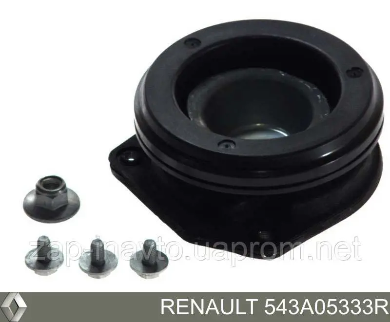 Comprar 543A05333R Renault (RVI) Soporte del amortiguador delantero