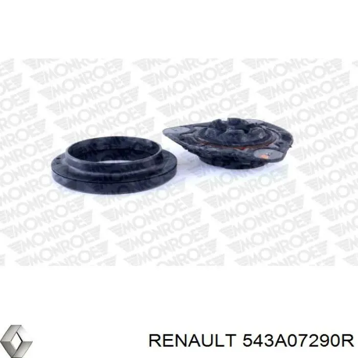 543A07290R Renault (RVI) soporte amortiguador delantero