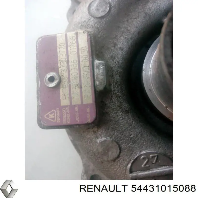Comprar 54431015088 Renault (RVI) Turbo de coche