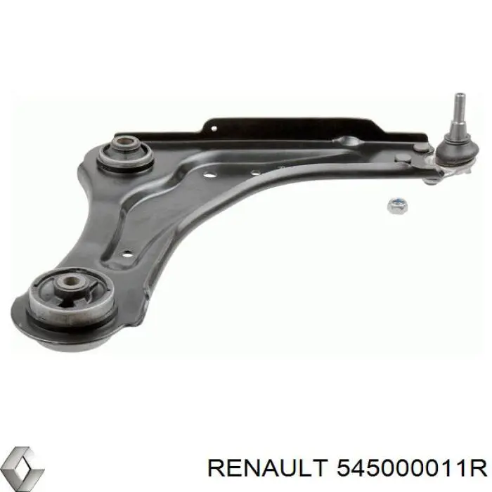 545000011R Renault (RVI) barra oscilante, suspensión de ruedas delantera, inferior derecha