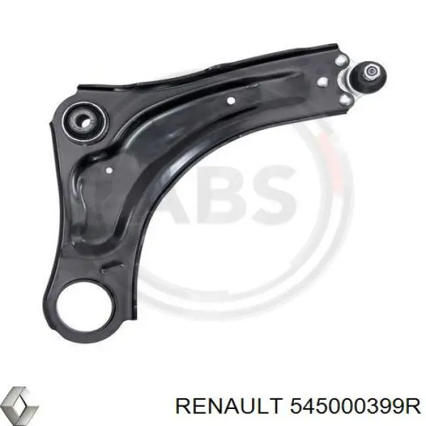 Brazo inferior derecho de la suspensión delantera Renault (RVI) 545000399R precio, desde 53,72 EUR