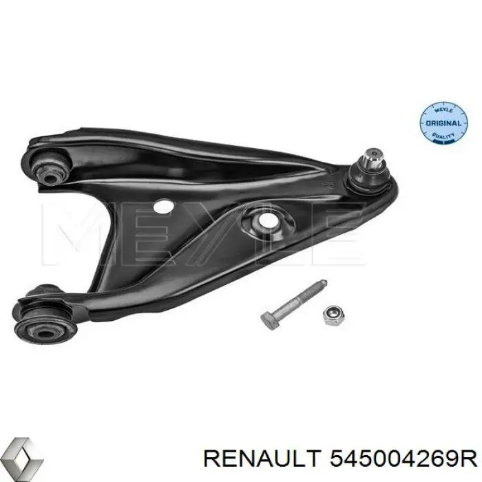Brazo inferior derecho de la suspensión delantera Renault (RVI) 545004269R precio, desde 35,62 EUR