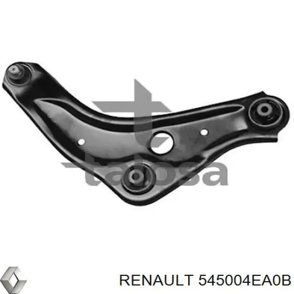 Comprar 545004EA0B Renault (RVI) Brazo inferior derecho de la suspensión delantera