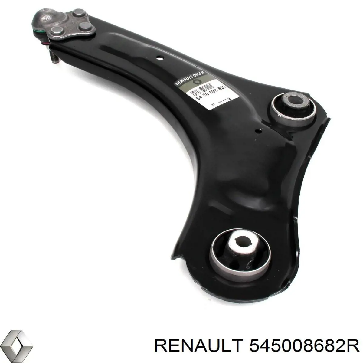 Brazo inferior derecho de la suspensión delantera 545008682R Renault (RVI)