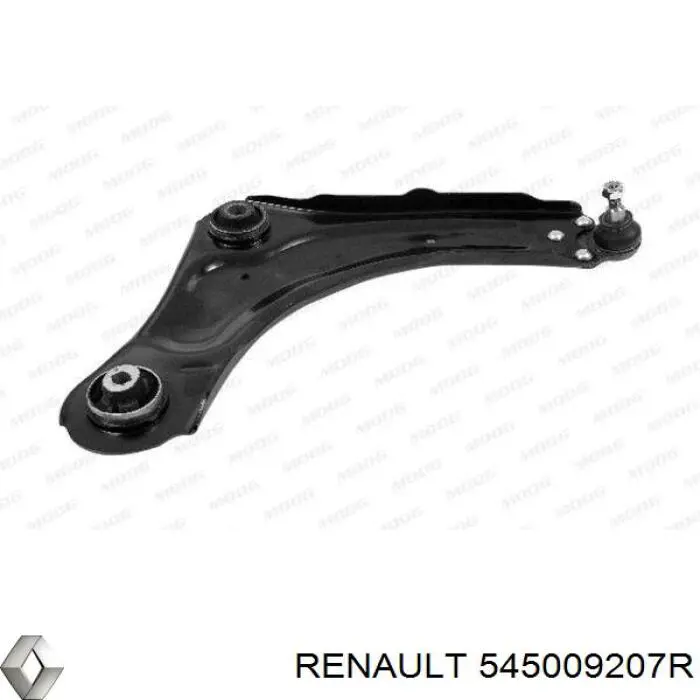 545009207R Renault (RVI) barra oscilante, suspensión de ruedas delantera, inferior derecha