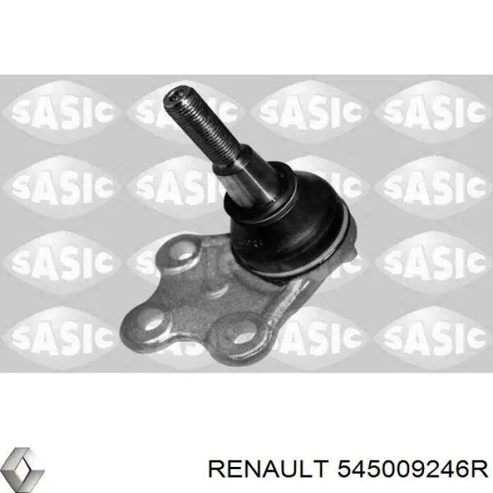 545009246R Renault (RVI) barra oscilante, suspensión de ruedas delantera, inferior derecha