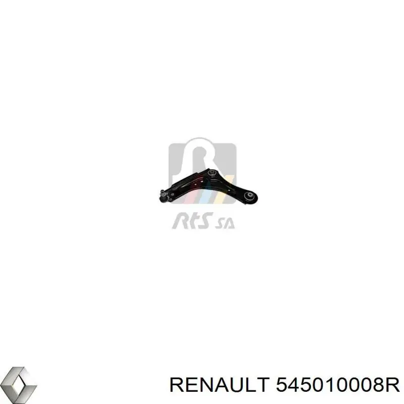 Brazo inferior izquierdo de la suspensión delantera Renault (RVI) 545010008R precio, desde 71,15 EUR