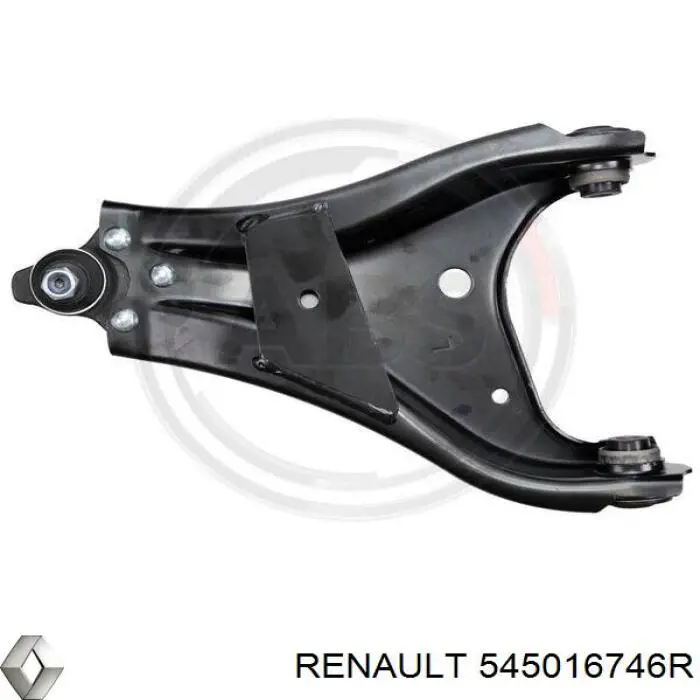 545016746R Renault (RVI) barra oscilante, suspensión de ruedas delantera, inferior izquierda