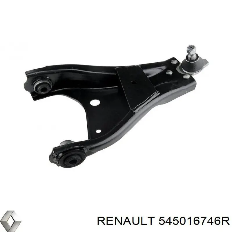 Brazo inferior izquierdo de la suspensión delantera 545016746R Renault (RVI)