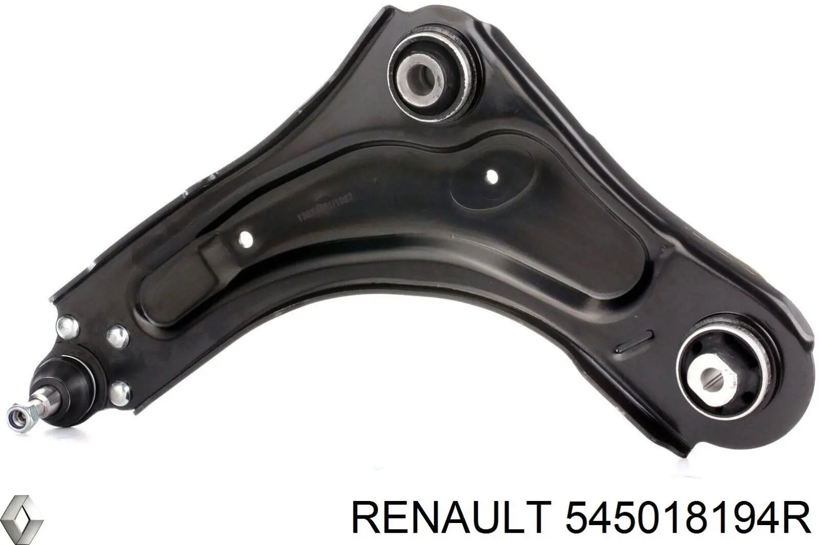 Brazo inferior izquierdo de la suspensión delantera 545018194R Renault (RVI)