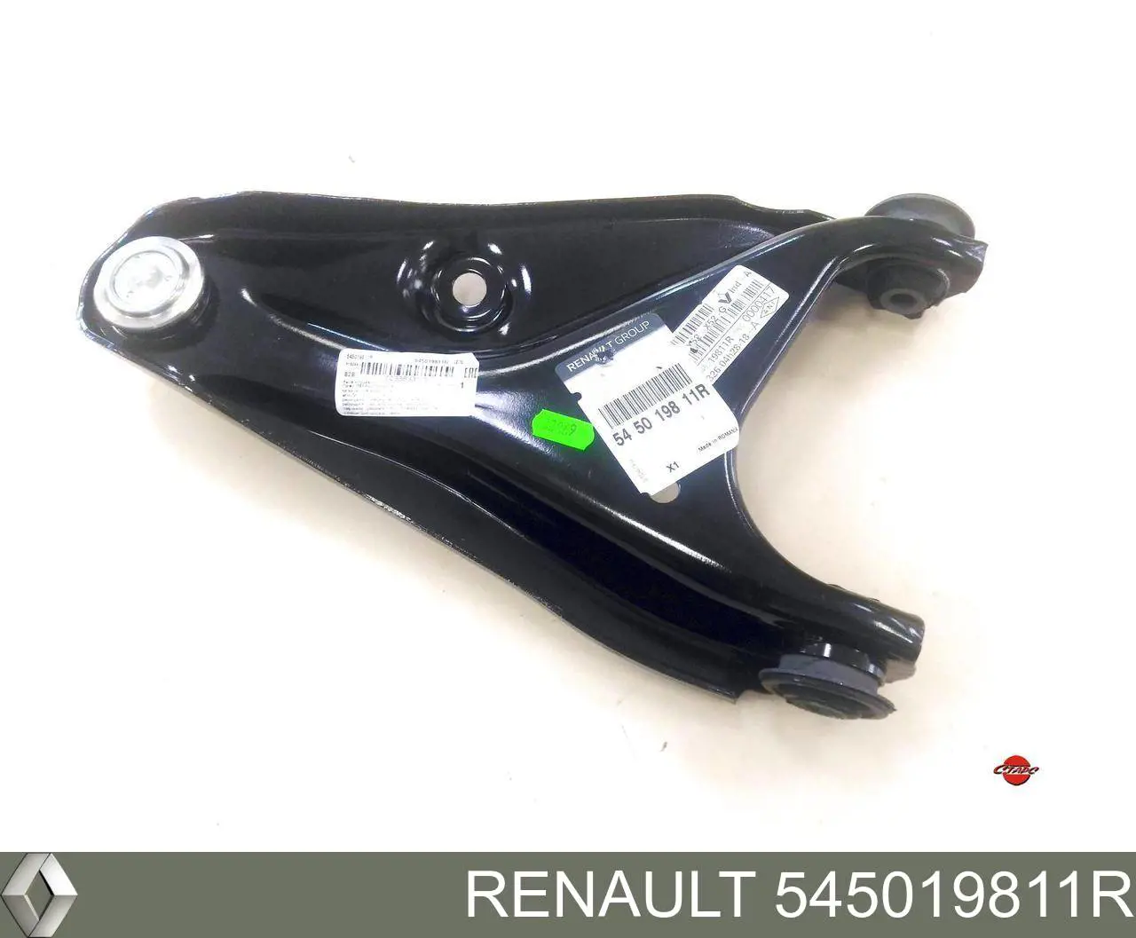 Brazo inferior izquierdo de la suspensión delantera Renault (RVI) 545019811R precio, desde 37,42 EUR